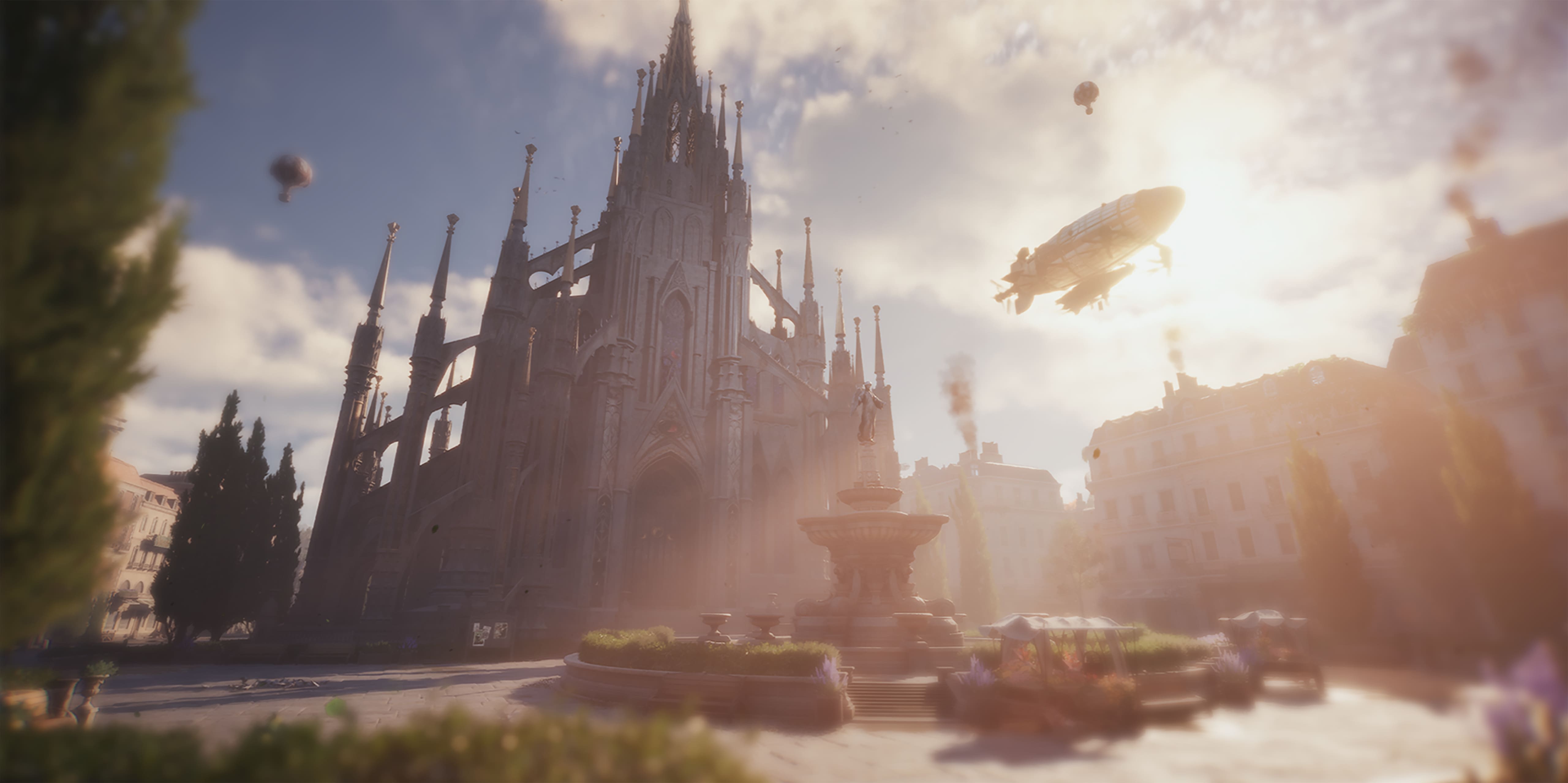 圣赛琳娜教堂 (Saint Selena Cathedral) - Lord of Mysteries game Loen geography official location visual