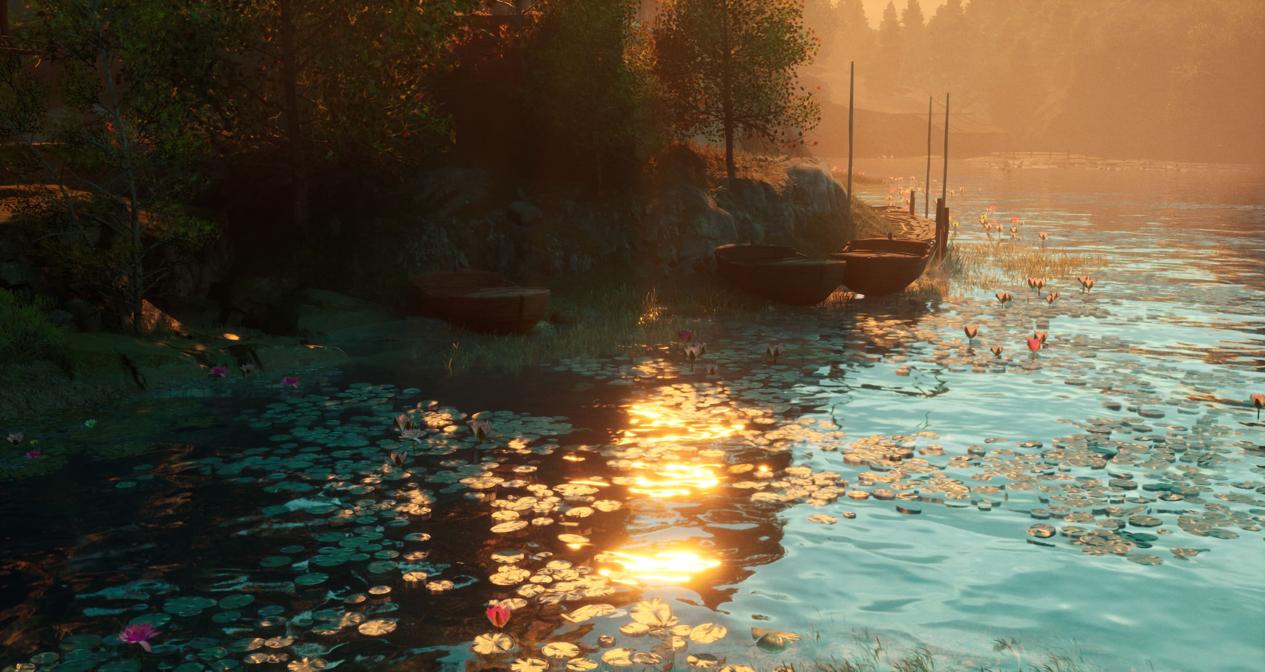 睡莲小镇 (Water Lily Town) - Lord of Mysteries game Loen geography official location visual