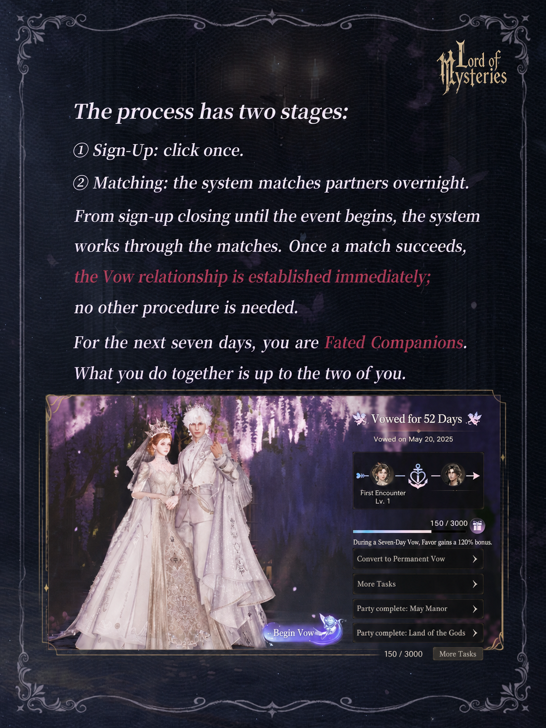 Seven-Day Vow Matching official source image 2
